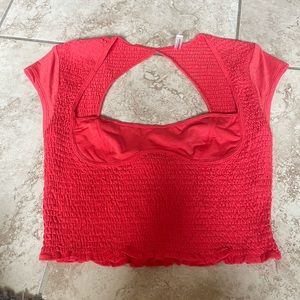 Free people movement ruched top